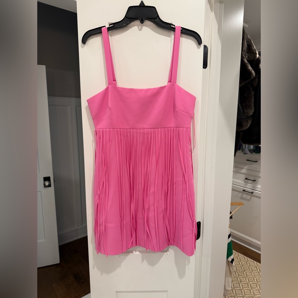 Likely Pink Fringe Dress